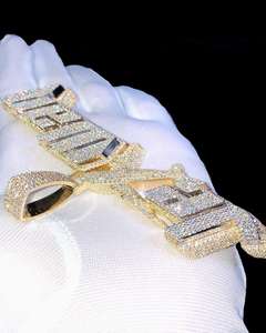 Long Pendant <b>Necklace</b> with Layered Chain Design Fashion Jewelry for Men & Women - Product Image 3