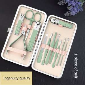 Ensemble de coupe-ongles professionnel en acier inoxydable manucure pédicure Kit de coupe fournitures pour ongles PAR ANAAIF ENTERPRISES - Product Image 5