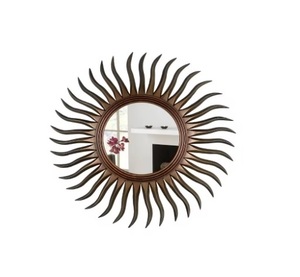 Espejo de Pared de Metal con Diseño de Mariposa Moderno y Personalizado, Chapado en Oro, Elegante, Exclusivo, de Forma Irregular y Duradero - Product Image 2