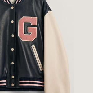 Transpirable cómodo uso al aire libre hombres y mujeres Varsity chaqueta más vendida ropa de moda chaquetas universitarias genuinas - Product Image 2