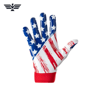 Guantes de Fútbol para Exteriores de Secado Rápido con Logotipo Personalizado, PU, Cuatro Estaciones, Servicio OEM, Entrenamiento para Niños