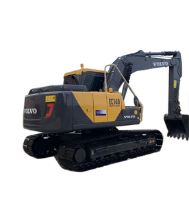 Excavadora de cadenas Volvo EC140D usada de 14 toneladas con motor, caja de cambios y bomba - Sistema totalmente hidráulico con 1 año de garantía - Product Image 1