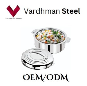 Olla Caliente de Acero Inoxidable de 5 Litros de Calidad Premium al por Mayor, Calentador de Alimentos de Metal Grande con Tapa de Diseño Moderno para Sopa y Caldo - Product Image 5