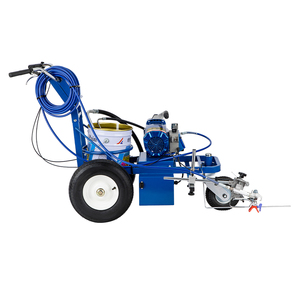 Machine à peindre les lignes de marquage routier alimentée par batterie, traceur de lignes <span class=keywords><strong>PUTAIN</strong></span>, pulvérisateur sans air, traceur de lignes routier, marqueur de lignes - Product Image 6