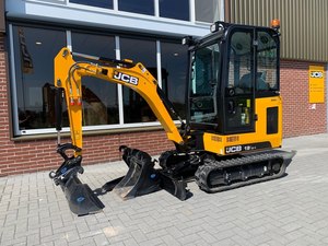 Used JCB Mini Excavator 19C Two Ton Good Condition High Efficiency for Engine 120kW Power Crawler 0.12m Bucket - Product Image 3
