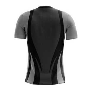 Uniforme de football unisexe personnalisé de haute qualité, sublimation, 100% polyester, écologique, respirant, extensible dans quatre directions, short économique - Product Image 4