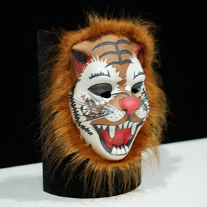 Maschera di Carnevale Dettagliata in EVA a Forma di Tigre Indossabile per Decorazioni di Halloween, Traspirante, Personalizzabile, Design Integrale per Adulti - Product Image 3
