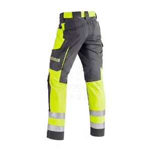 Fashion Clothing <b>Hi</b> <b>Vis</b> Visibility Over Trousers Reflective Safety Work Quality Wear Waterproof Safety <b>Pant</b> for Men Breathable - Product Image 4
