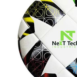 Balón de entrenamiento de fútbol de Next Tech Industries, material de PU para fines de entrenamiento con diseño personalizado y logotipo personalizado - Product Image 4
