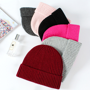 หมวกบีนนี่ถักอะคริลิคแจ็คการ์ดแบบเรียบใส่ได้ทั้งชายและหญิงหมวกฤดูหนาวสีสดใสออกแบบโลโก้ได้ตามต้องการ - Product Image 3