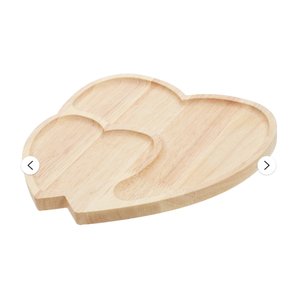 Plat à fruits secs en bois écologique compartiment ménager poli pour décoration de Division de plateau de collation et de bonbons - Product Image 2