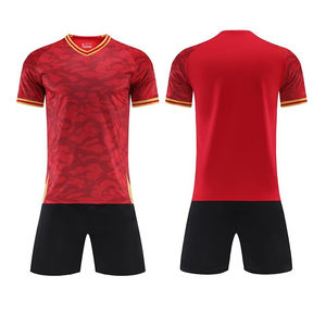 เสื้อฟุตบอลปรับแต่งได้ชุดทีมฟุตบอลสำหรับการฝึกผลิตจากโรงงาน - Product Image 4