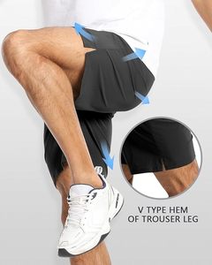 Pantalones cortos deportivos MMA para hombre más vendidos, pantalones cortos para correr de secado rápido, pantalones cortos deportivos ligeros para gimnasio con bolsillo - Product Image 4