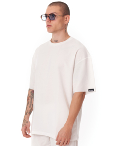 Servicio OEM personalizado de gran tamaño de algodón pesado de los hombres personalizados Premium Camiseta corta chándal conjunto al por mayor oferta tendencia 2024 calidad - Product Image 3