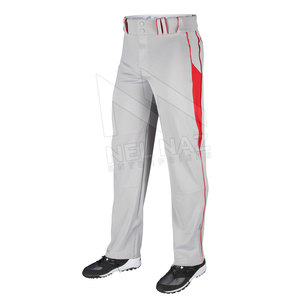 Nouveauté Pantalon de baseball pour homme Taille personnalisée Sublimation 100% polyester Antibactérien Séchage rapide Logo personnalisé Haute qualité - Product Image 1