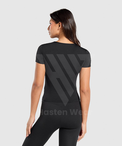 Camisetas Deportivas de Secado Rápido para Mujer, Camisetas de Gimnasio para Venta al por Mayor de Ropa Deportiva a Bajo Precio, Camisetas de Gimnasio Ligeras - Product Image 4