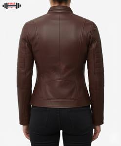 Autumn Winter <b>Women's</b> Plus Size Solid Color Slim Zipper <b>Corduroy</b> <b>Jacket</b> Fashion Turn-down Collar Custom Leather <b>Jackets</b> - Product Image 2