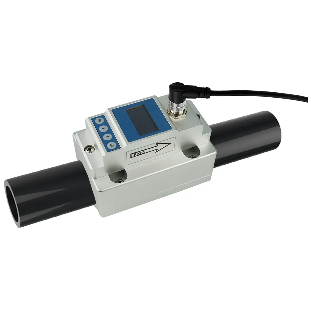 Quick fasten Ultrasonic flow meter