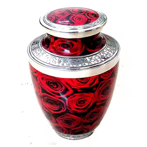 Best Quality Pet Urn Ceramic Beautiful Cremation Urn for Pet <b>Ashes</b> Handcrafted Cremation Urn <b>Pot</b> for Sale - Product Image 4
