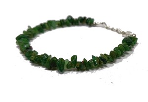 กำไลข้อมือหยกสีเขียวหินอัญมณีคริสตัลเครื่องประดับแฟชั่นสำหรับผู้ชายและผู้หญิงของขวัญให้ - Product Image 6