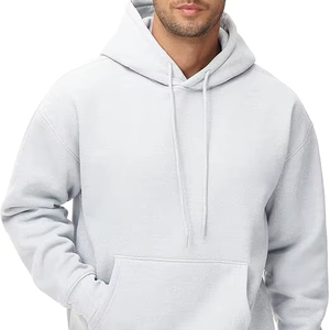 Nouveau Pull Polaire Homme Hiver 2025 à Capuche, Teint en Pièce, en Polyester/Coton, Séchage Rapide, Doublé - Product Image 1