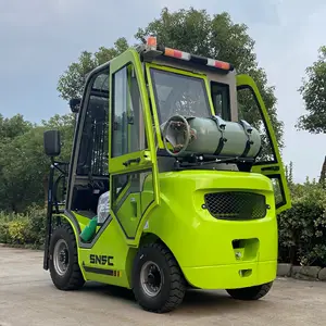 Gasoline FL 25 2.5 Ton Montacargas Forklift Gasoline And LPG Powered By Nissan Engine Used With Reliable Fork Mast Gearbox For Home Use
