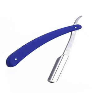 Rasoirs de barbier en acier inoxydable avec manche en bois pour le rasage du visage du bikini en vente! - Product Image 5