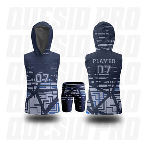 Customized Sublimation 7 on 7 Flag Football Uniforms Practice Jersey <b>Compression</b> Sleeves <b>Bag</b> Pack Deal Youth Adult Team Training - Product Image 3