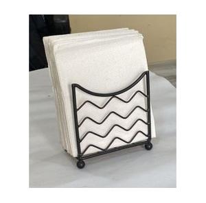 Tendance Design porte-serviettes fer métal noir support de mouchoirs pour la maison salon bureau porte-mouchoirs décoratifs - Product Image 1