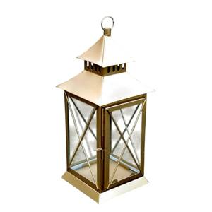 Lanterne à bougie en métal noir et en verre de qualité supérieure pour la décoration de la maison, style antique, cadre en fer, lanterne suspendue décorative - Product Image 2