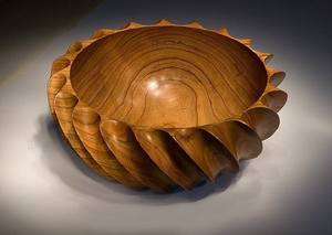 BOL UNIQUE-BOL À FRUITS EN BOIS NATUREL, Bol en bois décoratif pour table, bureau, décoration d'intérieur, ustensiles de cuisine - Product Image 3