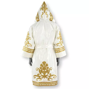 Robe et veste de boxe de haute qualité, nouvelle mode, avec capuche / Ensemble de boxe pour adultes / Équipement de boxe - Product Image 5