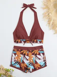 Venta caliente traje de baño Sexy Body de talla grande traje de baño ropa de playa traje de baño de una pieza para mujer 2023 Bikini traje de baño - Product Image 3