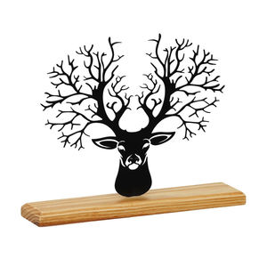 Venta caliente metal fundido a presión forma de Reno color esmalte decoración de Navidad ornamento árbol de Navidad decoración de vacaciones de Año Nuevo - Product Image 3