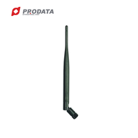 Antena WiFi LAN Nirkabel Lipat PRODATA Dual Band 2.4GHz/5.8GHz 5dBi BNC untuk GSM Model 2458 Taiwan