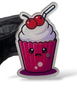 Boîte à cils en acrylique Hello Kitty en gros, forme carrée ou cœur, logo personnalisé, écologique, faible MOQ, outil de beauté pour extensions de cils - Product Image 1
