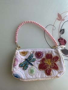 SMART BAGS Mujer Estilo bohemio Bordado Trabajo Mano Embrague Bolsos Diseño elegante Forro de algodón al mejor precio al por mayor - Product Image 2