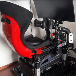GT1 Postazione di Guida Professionale per Auto da Corsa Indoor con Sistema di Attuazione a Movimento 4Dof, Costruzione in Alluminio e Plastica, Robusta - Product Image 3