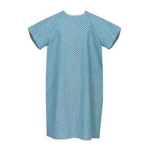 Batas de Paciente Estampadas para Hombre y Mujer, Calidad de Exportación, Precios al por Mayor, 100% Poliéster, Batas de Hospital para Uso del Paciente Durante el Tratamiento - Product Image 5