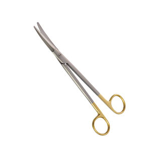 Tijeras Quirúrgicas MEDIHEAL SURGICAL CORPORATION de Alta Calidad, Acero Inoxidable Dorado, 20 cm, Hoja Curva, Aplicación ORL - Product Image 1