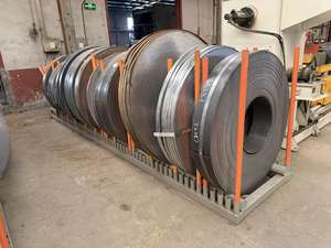 헤비 듀티 스틸 코일 스토리지 랙, 코일 재료 취급용 산업용 크래들 랙 - Product Image 3