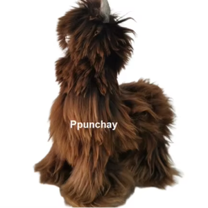 Jouet pour bébé de type alpaga Suri, 12 pouces, ethnique d'antian, doux, pelucheux et beau - Product Image 1