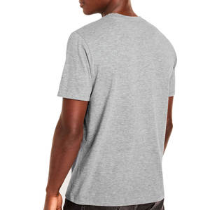 Camiseta de Lona Transpirable para Hombre, Corte Regular, Poliéster/Algodón, 380 Gramos, Manga Corta, Colores Básicos - Product Image 5