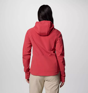 Chaqueta Softshell con capucha para mujer, de manga larga y cortavientos, las últimas chaquetas para correr al aire libre para mujer - Product Image 2