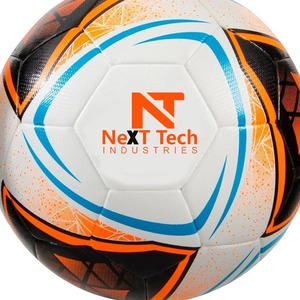 Next Tech Nouveau style Technologie hybride de football Ballon de match professionnel Matériau de texture en TPU Conception personnalisée et logo personnalisé - Product Image 6