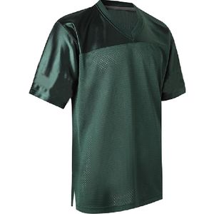 Nouveaux maillots de Football américain surdimensionnés personnalisés respirants de super qualité Streetwear Boxy Fit Sublimation maille T-shirts de Football - Product Image 6