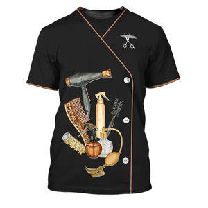 Diseño elegante Barbar Uniforme Tela de algodón duradera para eventos del personal de hospitalidad o ropa de trabajo profesional diaria - Product Image 4