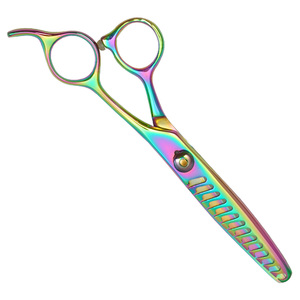 กรรไกรตัดผมมืออาชีพ สแตนเลสอย่างดี พกพาสะดวก เป็นมิตรกับสิ่งแวดล้อม ใช้สำหรับตัดแต่งขนสัตว์เลี้ยง - Product Image 4