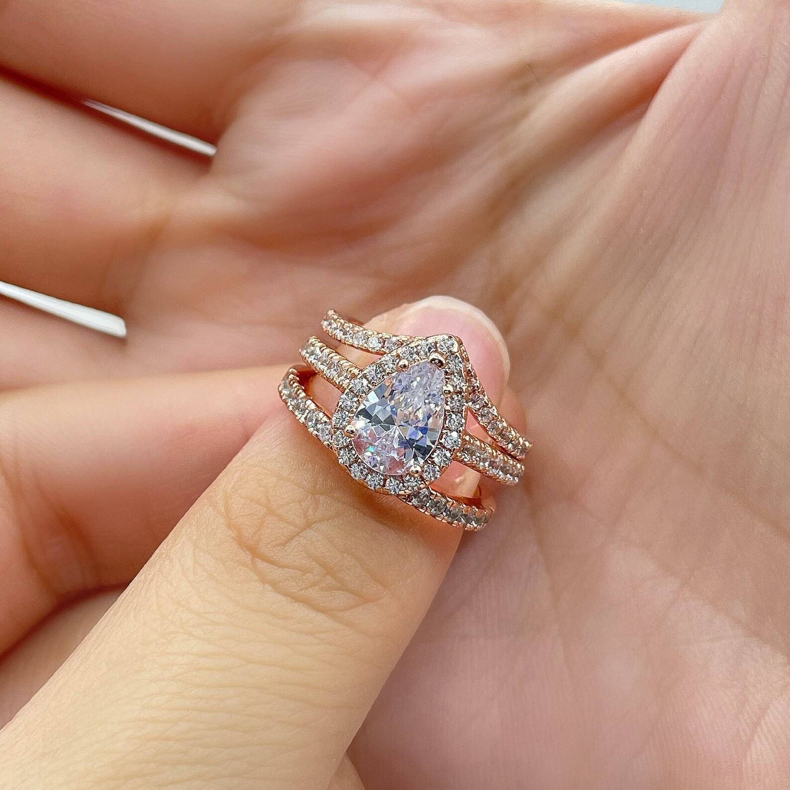 Or rose 14 carats