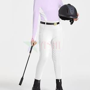 Leggings d'équitation pour femmes, style Jodhpur, avec logo personnalisé, imperméables et coupe-vent, fabrication OEM en gros - Product Image 3